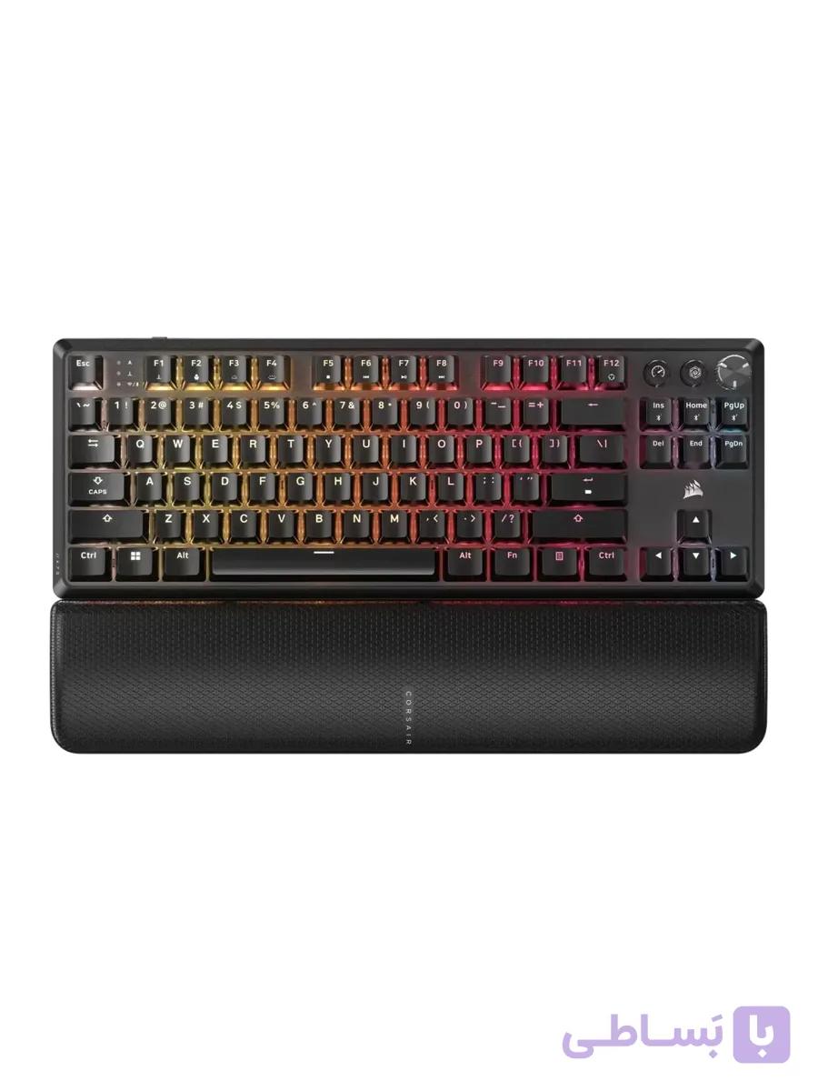 کیبورد گیمینگ بی سیم کورسیر مدل K70 CORE TKL WIRELESS RGB — تصویر 1