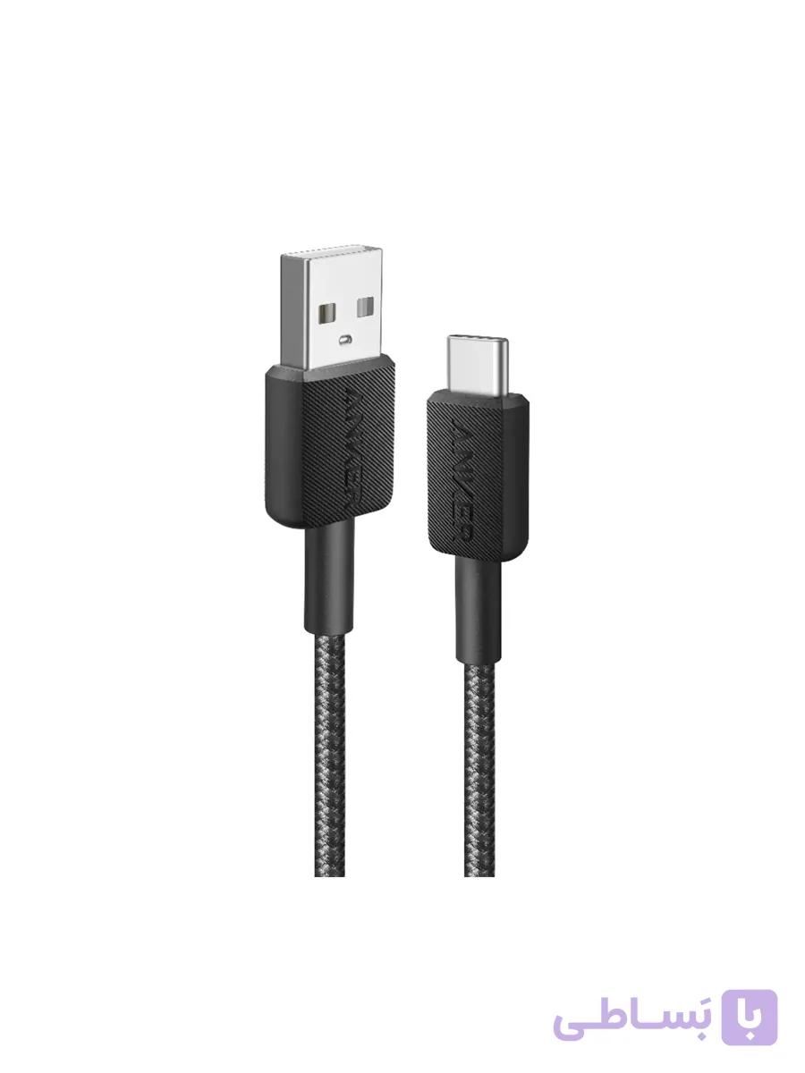 کابل شارژ Anker 322 USB A to USB C طول 90 سانتی متر مدل A81H5 — تصویر 1