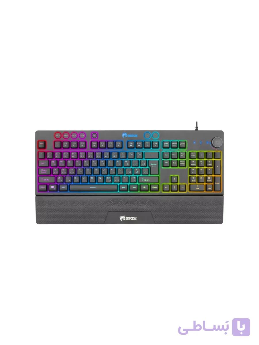 کیبورد گرین مدل GK703-RGB — تصویر 1