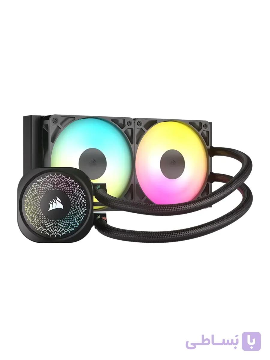 خنک کننده مایع پردازنده کورسیر مدل NAUTILUS 240 RS ARGB — تصویر 1