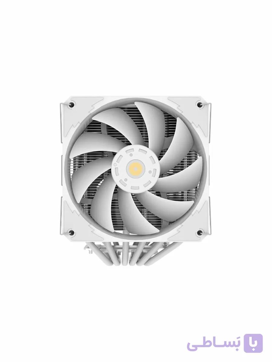 خنک کننده پردازنده گیم مکس مدل Twin 600 White — تصویر 1