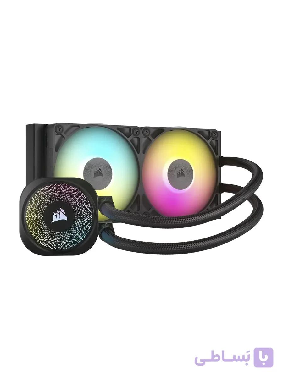 خنک کننده مایع پردازنده کورسیر مدل iCUE LINK TITAN 240 RX RGB Black — تصویر 1