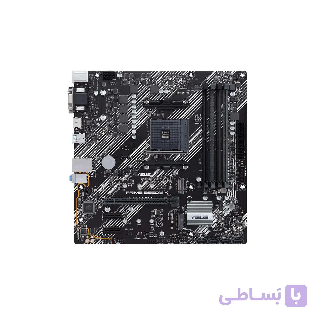 مادربرد ایسوس مدل PRIME B550M-K — تصویر 1