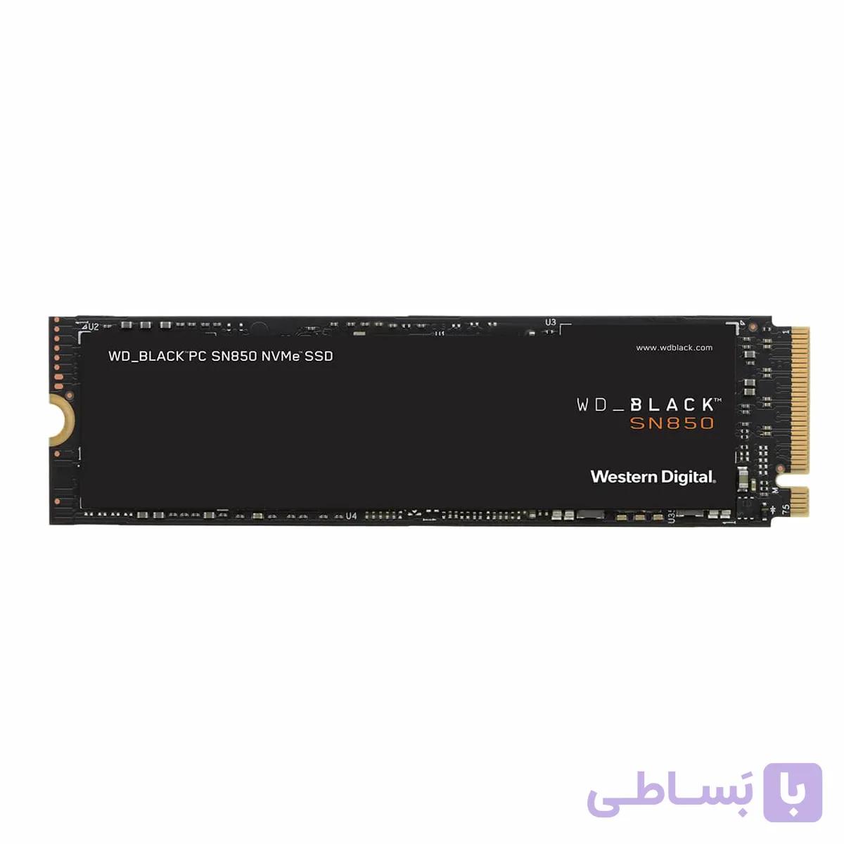 حافظه M.2 SSD  وسترن دیجیتال مدل BLACK SN850 با ظرفیت 1TB — تصویر 1