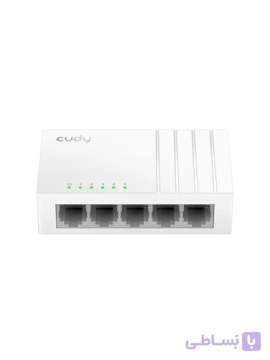 سوییچ شبکه 5 پورت کودی مدل FS105D — تصویر 1
