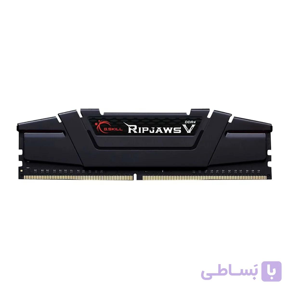 رم دسکتاپ DDR4 دوکاناله 3200 مگاهرتز CL16 جی اسکیل مدل Ripjaws V ظرفیت 16 گیگابایت — تصویر 1
