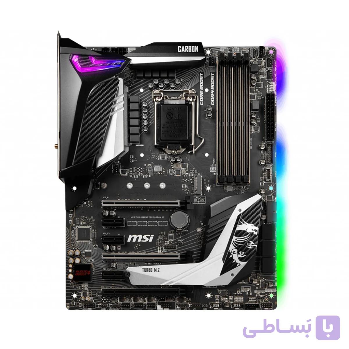 مادربرد MSI مدل MPG Z390 GAMING PRO CARBON AC — تصویر 1