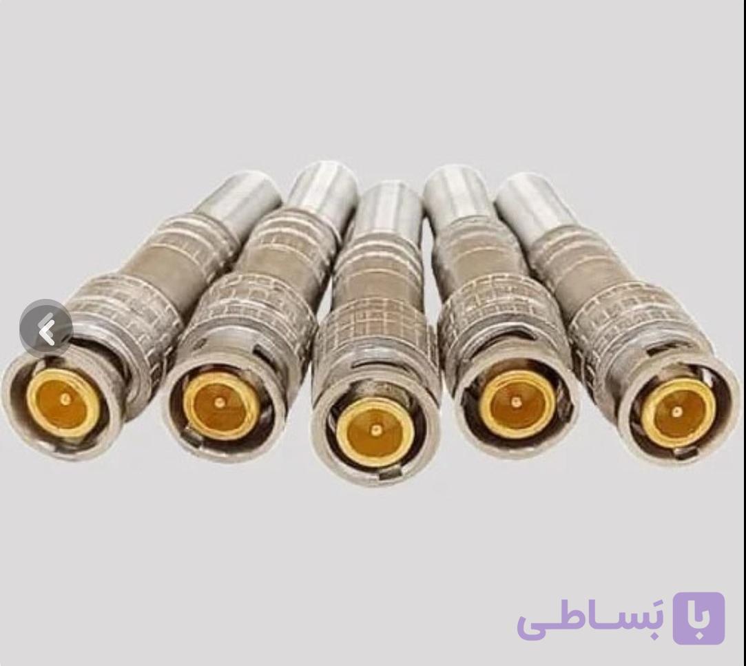 فیش BNC نری دوربین مداربسته | کانکتور BNC مخصوص کابل کواکسیال CCTV - پیچی