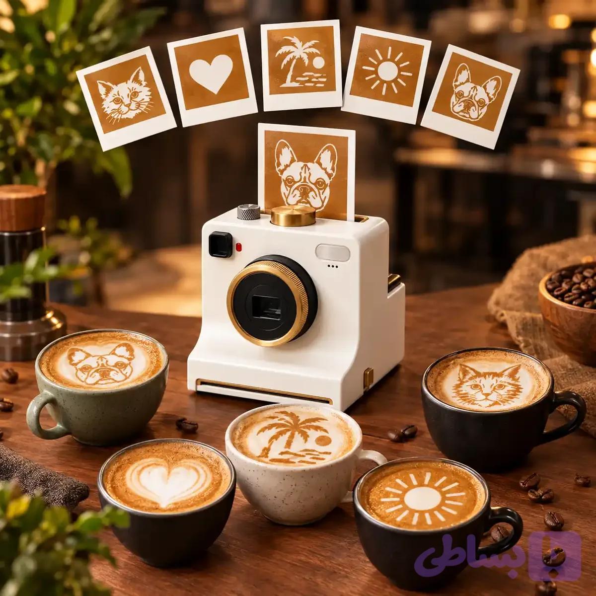 چاپگر عکس فوری روی قهوه – کافه آرت مدل اقتصادی Coffee Art LatteArt