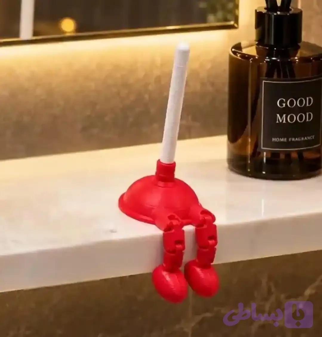 دکوری سرویس بهداشتی مدل فیگور تلمبه — تصویر 1