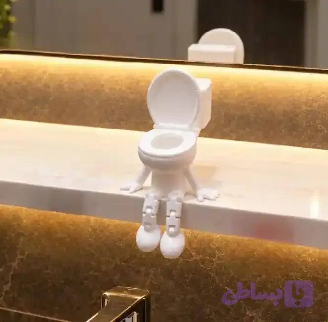 دکوری سرویس بهداشتی مدل فیگور توالت فرنگی — تصویر 1