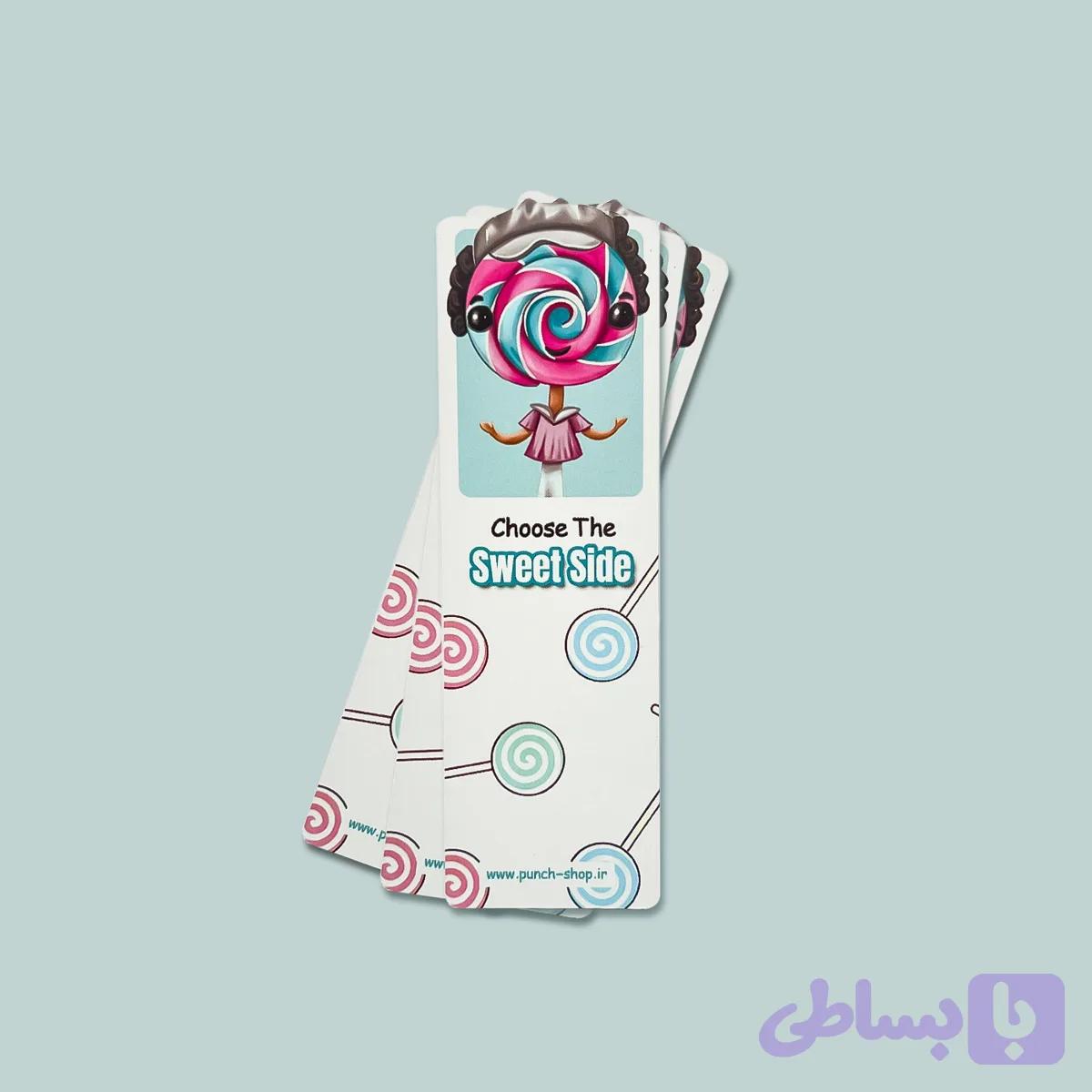 بوکمارک طرح آبنبات — تصویر 1