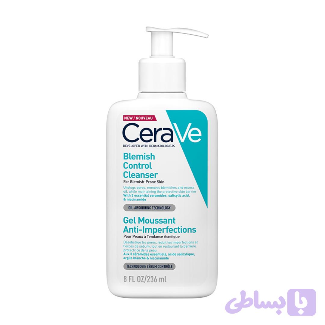 ژل شوینده ضد جوش و کنترل آکنه سراوی CeraVe مدل---236میل-- Blemish Control