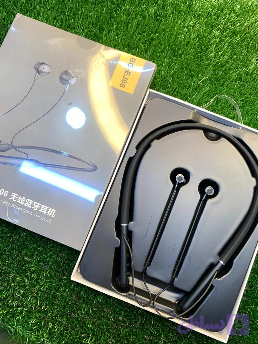 هدست گردنی BG-EJ06 | Wireless Bluetooth | Neckband | Built-in Mic