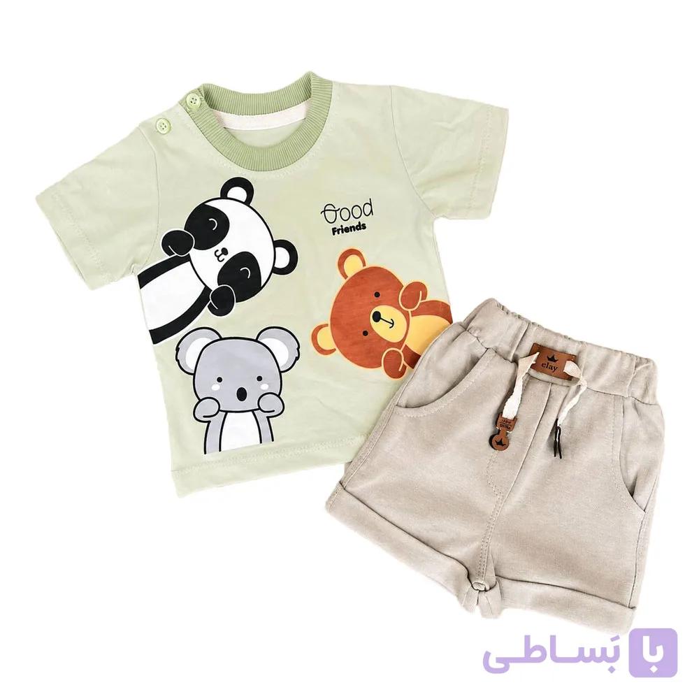 بلوز و‌ شورت طرح Good friends — تصویر 1