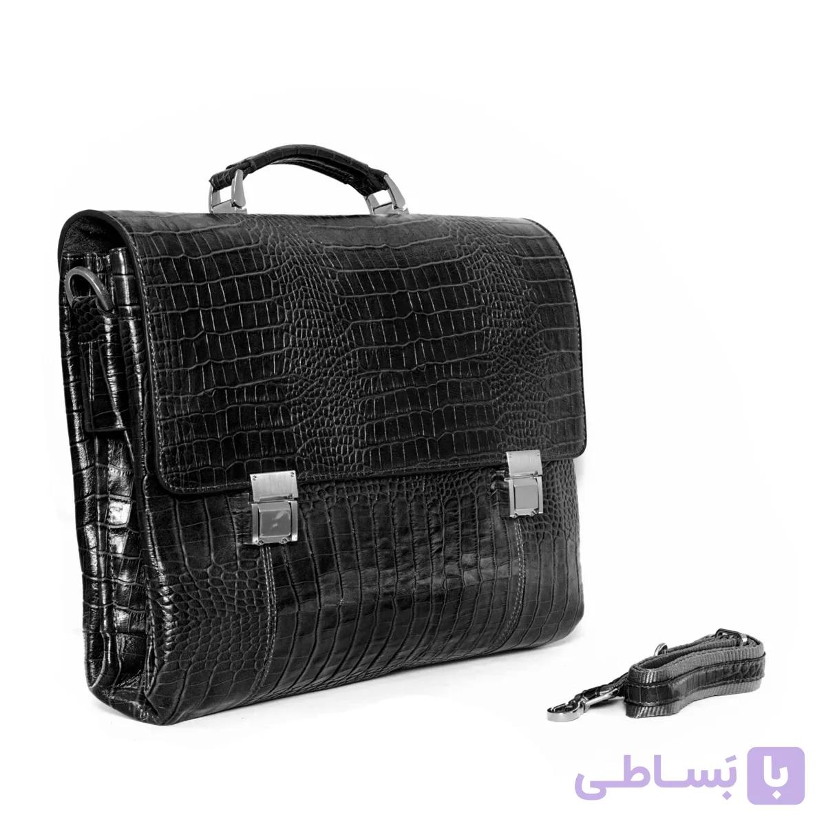 کیف اداری مردانه چرم میراث مدل R512 (چرم طبیعی) — تصویر 1