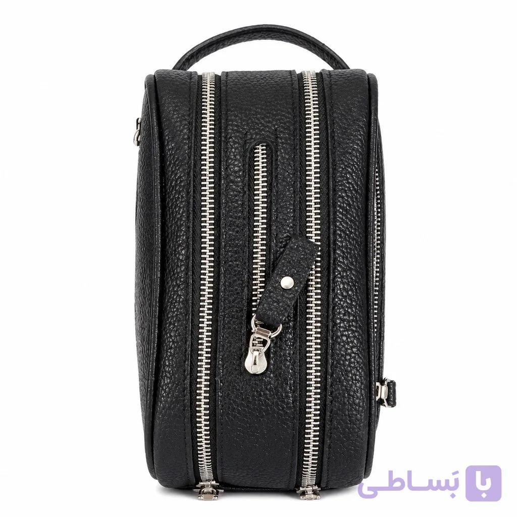 کیف دستی و شوزبگ چرم طبیعی مردانه چرم میراث مدل 109 لیزارد دوقفل — تصویر 1