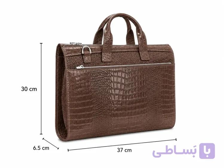 کیف اداری زنانه چرم میراث مدل R216 (چرم طبیعی) — تصویر 1