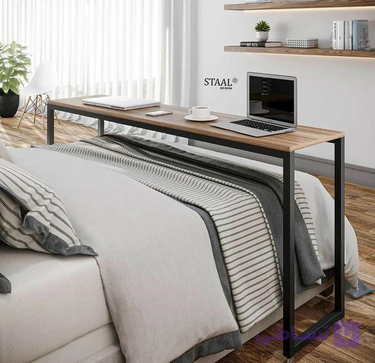 میز کار لپ تاپ رو تخت