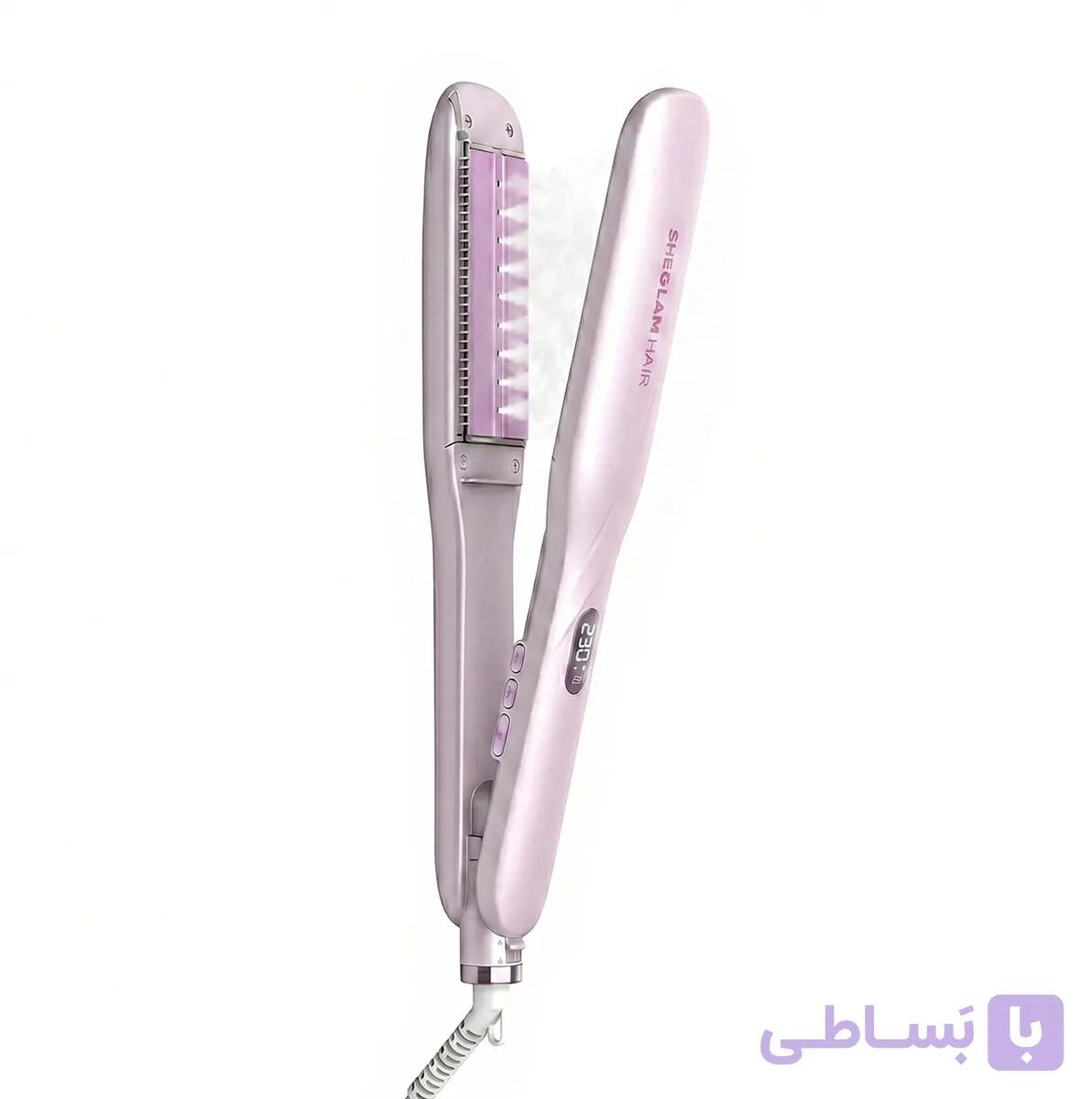 اتو مو بخار شیگلم Sheglam مدل Hydra Shot Steam Iron Pro — تصویر 1