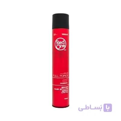 تافت مو اسپایدر ردوان Red One مدل Full Force شماره 07 Passion حجم 400 میل