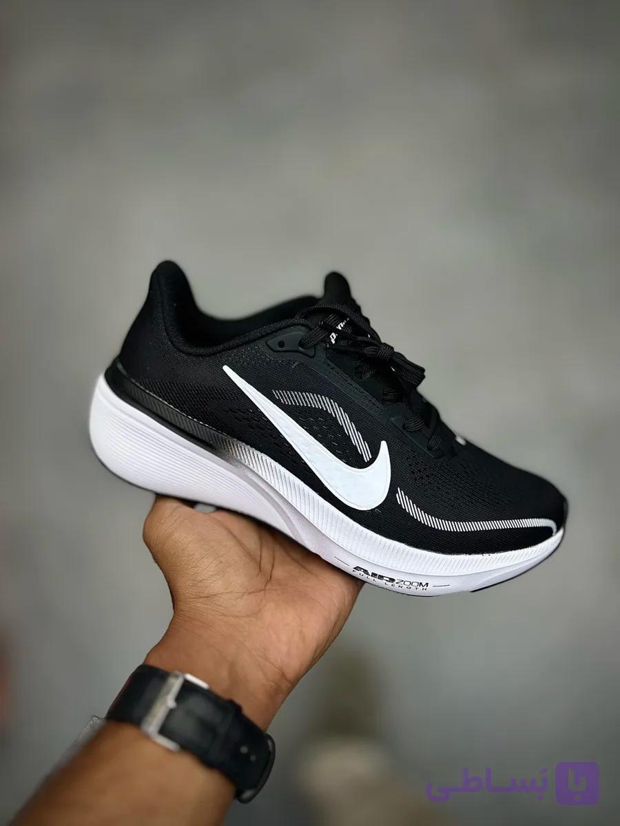 کتونی نایکی پگاسوس مشکی سفید | Nike Pegasus 42 — تصویر 1
