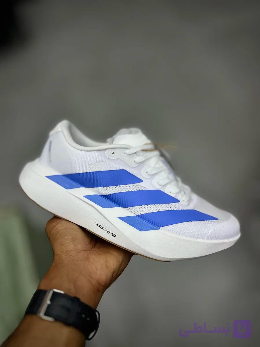 کتونی آدیداس آدی زیرو سفید آبی ست کاپلی | ADIZERO EVO SL ATR — تصویر 1