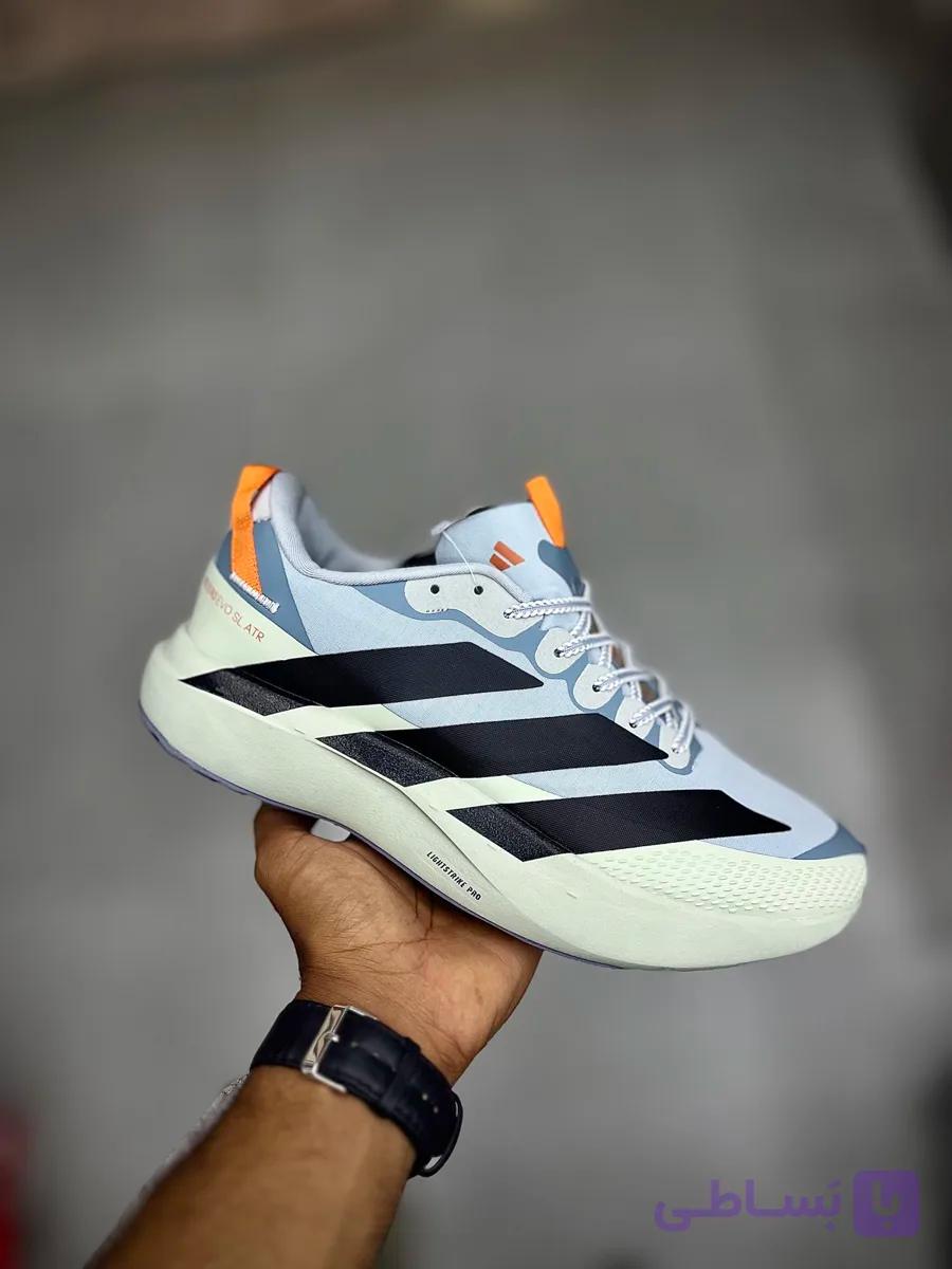 کتونی آدیداس آدی زیرو آبی مشکی مردانه | Adidas Adizero Evo SL ATR Blue Black — تصویر 1