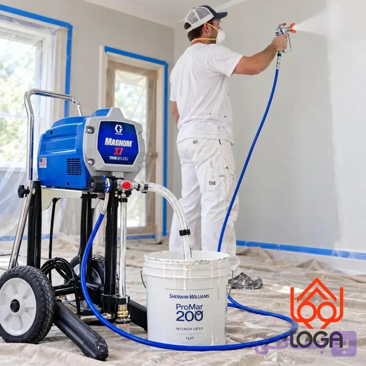 دستگاه رنگ‌پاش برقی بدون هوا ایرلس Graco Magnum X7 مدل 262805 — تصویر 1