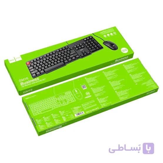کیبورد و موس هوکو مدل GM16 — تصویر 1