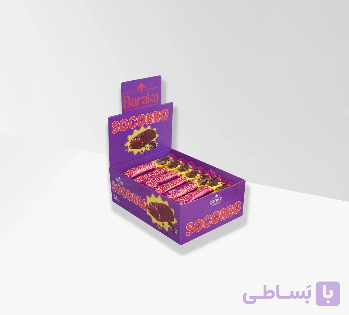 کريسپ بار 23 گرم SOCORRO (4 استند 24 عددي ) باراکا — تصویر 1