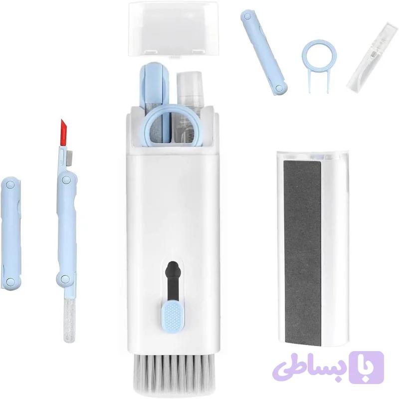 کیت تمیزکننده ۷ کاره اورجینال مدل Multifunction | مناسب موبایل، لپ‌تاپ، هدفون و دوربین