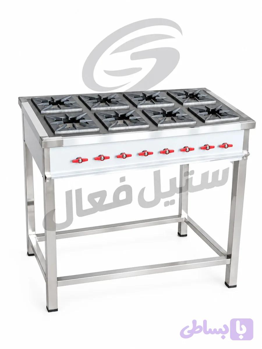 کته پز صنعتی+گارانتی12ماه+کیفیت عالی+استیل فعال