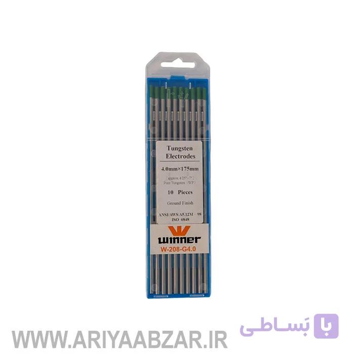 تنگستن جوشکاری آرگون سبز سایز 4.0 مدل W-208
