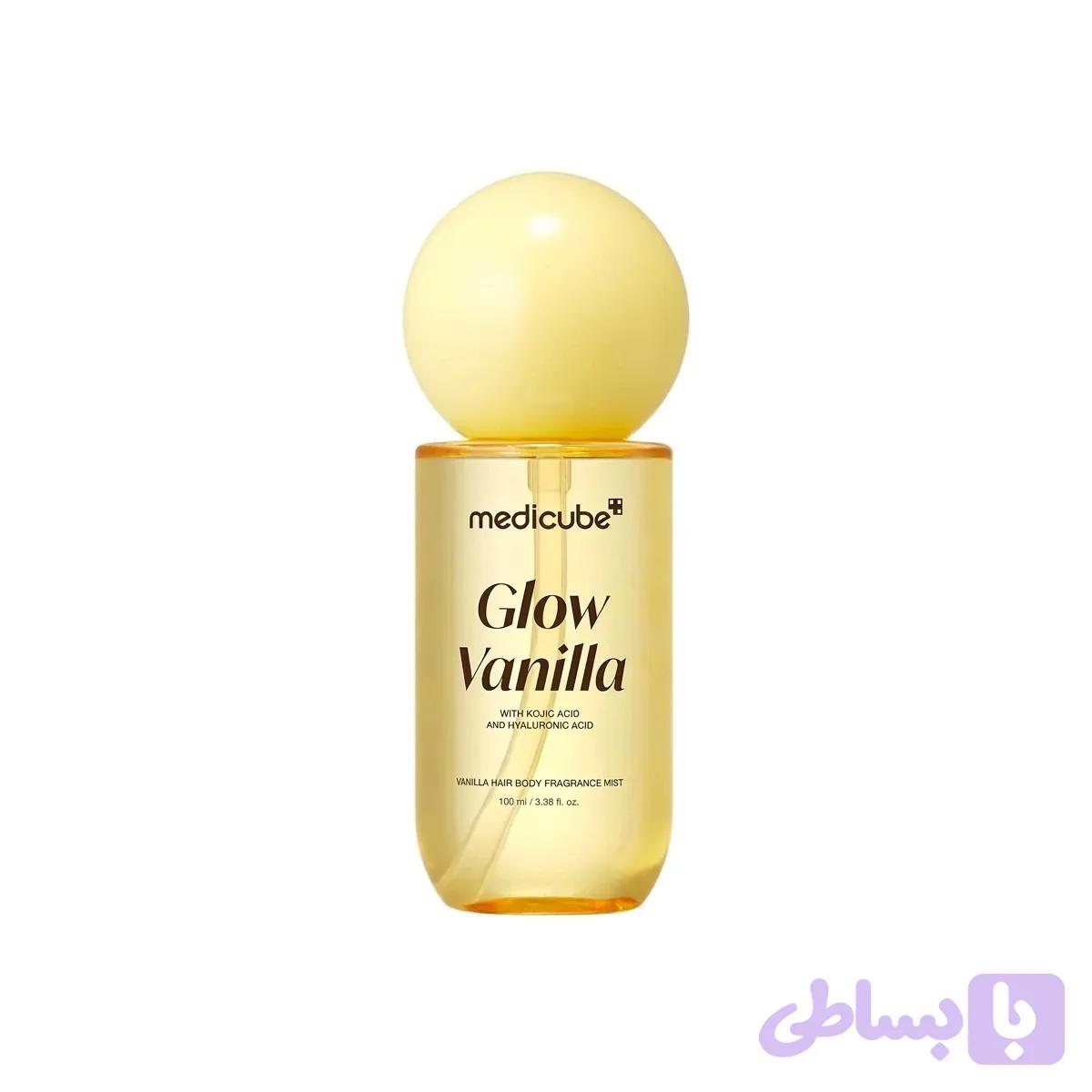 اسپری خوشبوکننده مو و بدن با رایحه وانیل Glow