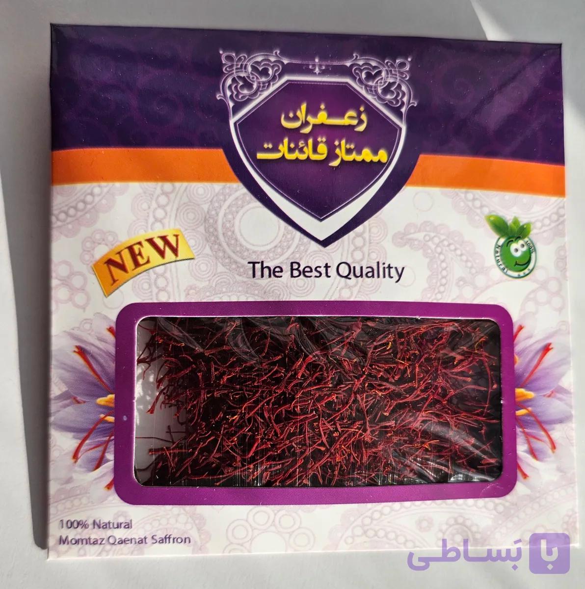 زعفران سرگل ممتاز1مثقالی — تصویر 1