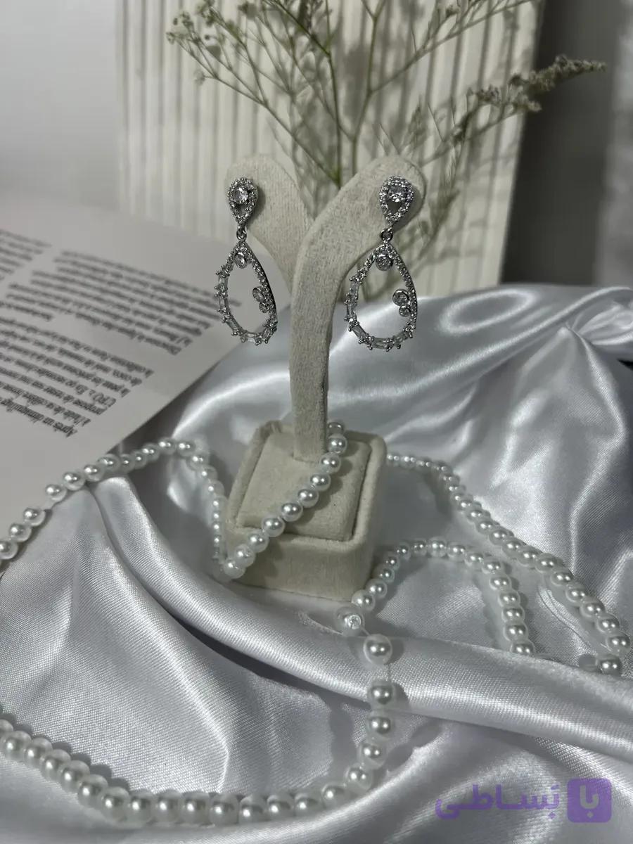 گوشواره جواهری اشک