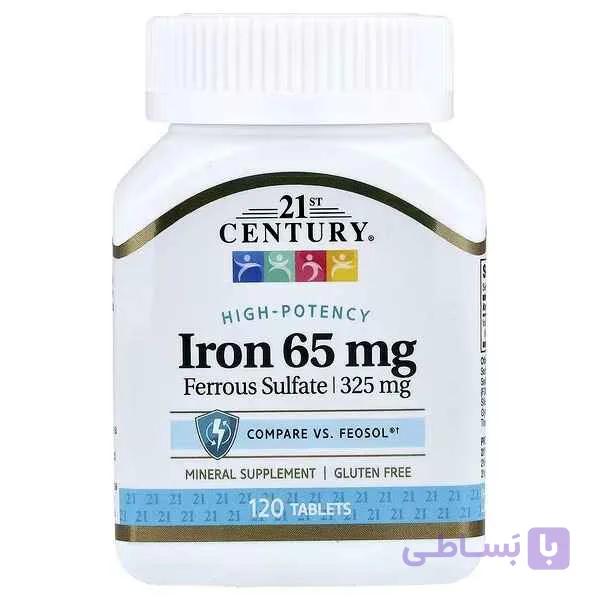 مکمل آهن (21st Century Iron)، ۱۲۰ عدد قرص