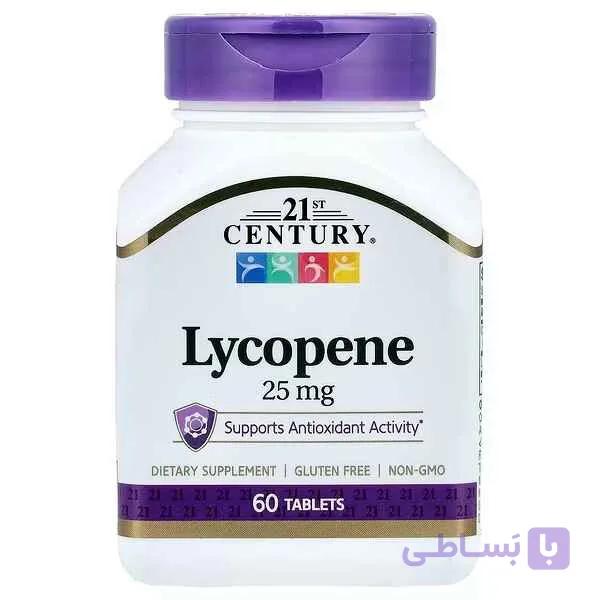 مکمل لیکوپن (21st Century, Lycopene)، ۶۰ عدد قرص