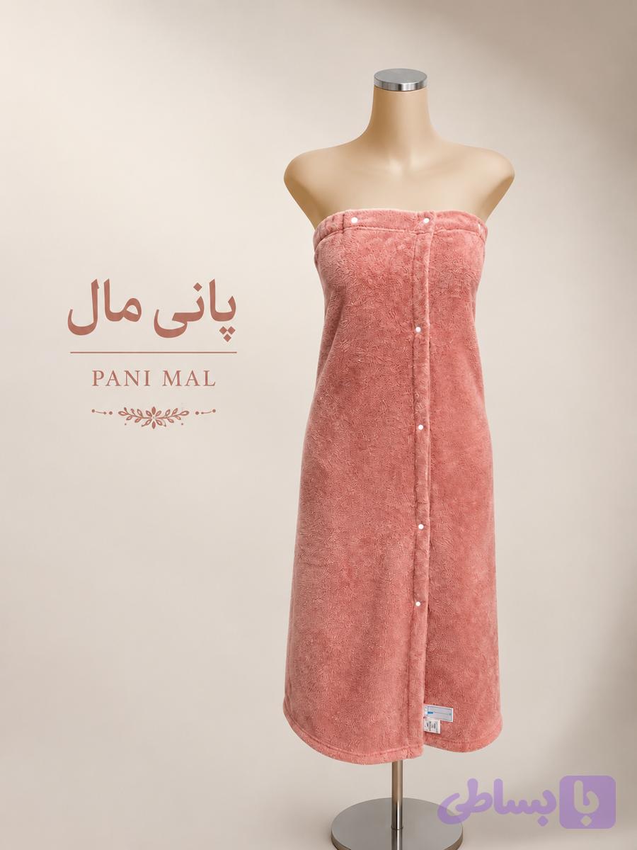 تنپوش دکلته نانو دکمه دار پشت کار کشی