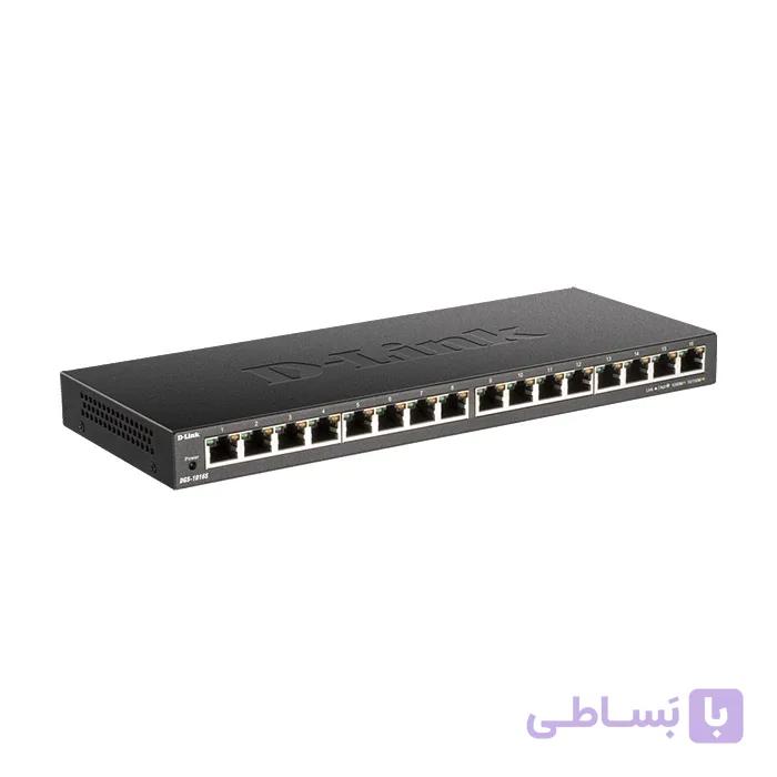 سوئیچ 16 پورت گیگابیتی و رکمونت دی لینک مدل DGS-1016S