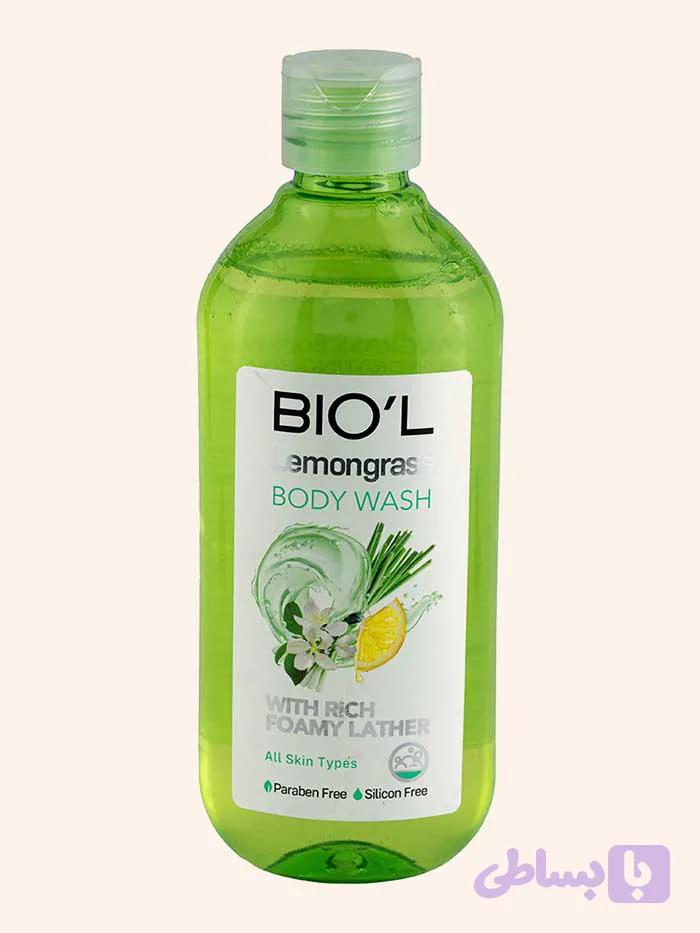 شامپو بدن بیول مدل Lemongrass رایحه برگ لیمو — تصویر 1