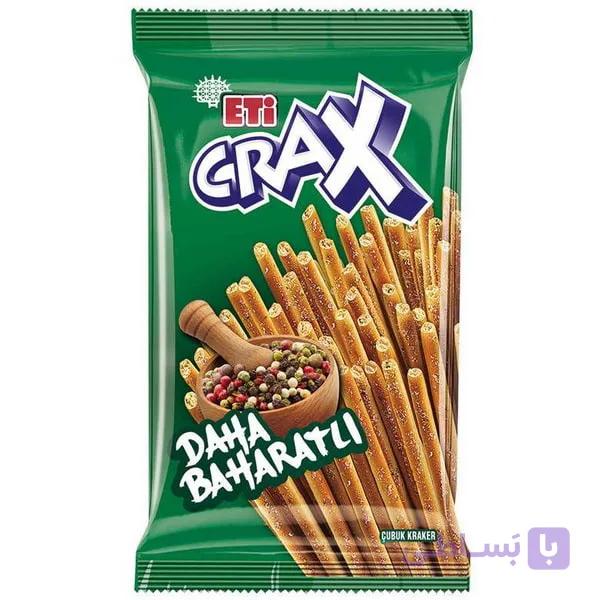 چوب شور اتی کراکس ادویه 80 گرم - Eti CRAX BAHARATLI — تصویر 1
