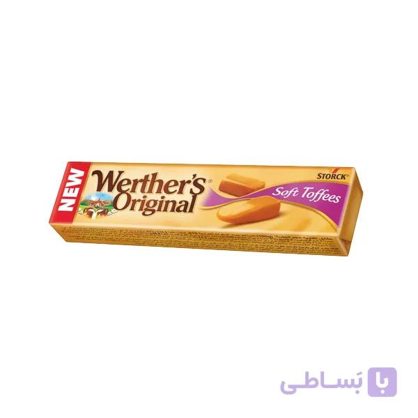 تافی کاراملی نرم ۴۸ گرم وردرز اورجینال – Werther'S Original Soft Toffees — تصویر 1
