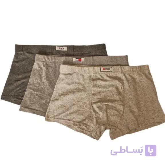 شورت مردا نخ بسته 3 عددی