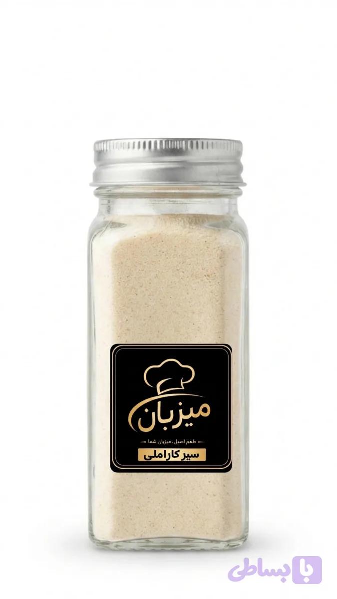 : پودر سیر کاراملی میزبان 100 گرمی - روش خاص