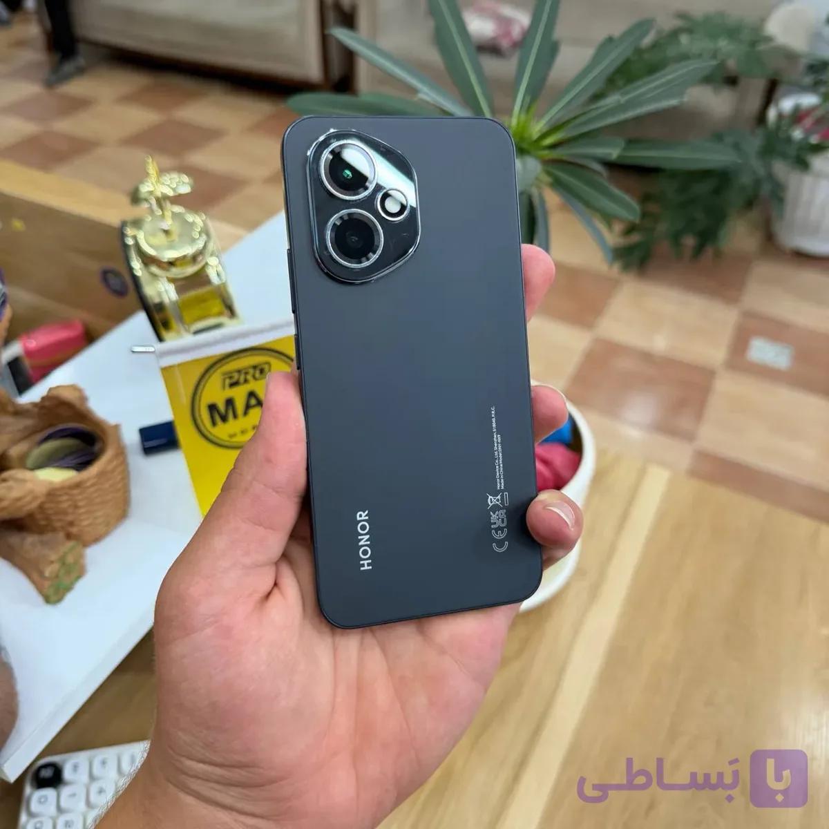 گوشی Honor 400 5G کارکرده 256 گیگابایت رم 12 رنگ Midnight Black با گارانتی — تصویر 1