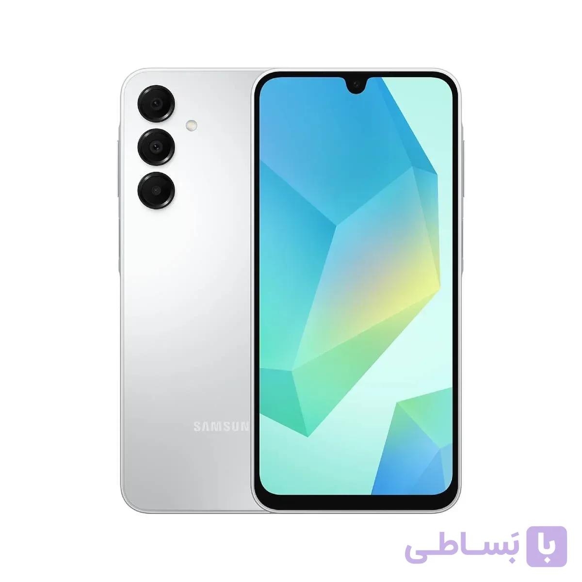 گوشی سامسونگ Galaxy A16 4G ظرفیت ۱۲۸ گیگابایت رم ۶ گیگابایت دو سیم‌کارت – خاکستری، کارکرده در حد نو — تصویر 1