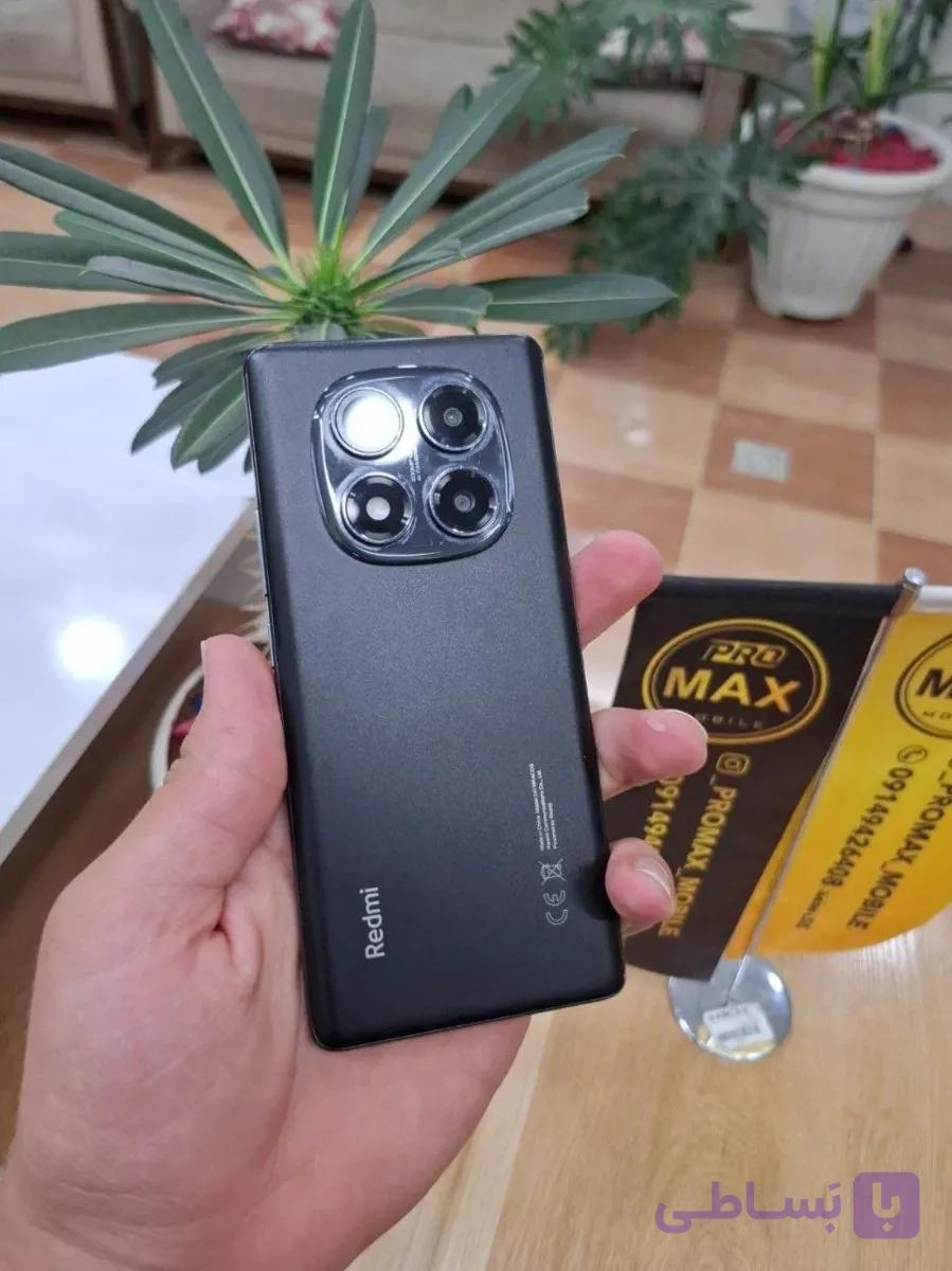 گوشی Redmi Note 14 Pro 4G کارکرده 512GB رم 12 مشکی؛ جعبه و لوازم کامل — تصویر 1