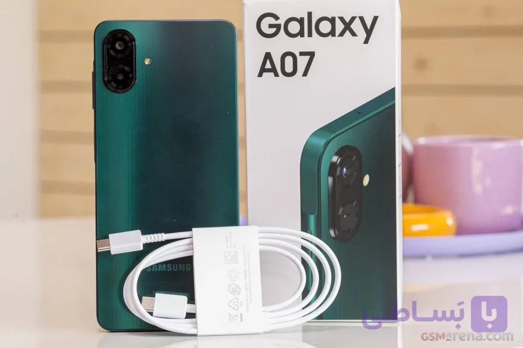 گوشی Samsung Galaxy A07 ظرفیت 64GB رم 4 سبز؛ نو و پلمپ — تصویر 1